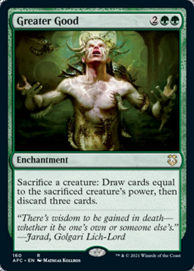Greater Good [Dungeons & Dragons: Adventures in the Forgotten Realms Commander] MTG Single Magic: The Gathering  | Multizone: Comics And Games
