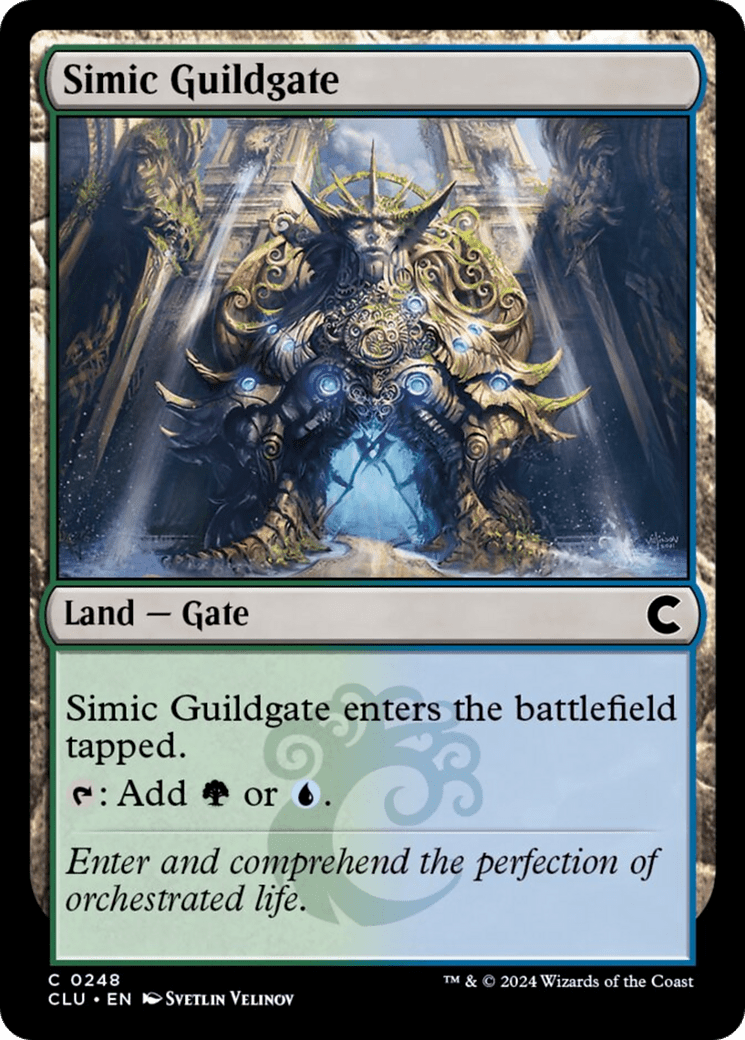 Simic Guildgate [Ravnica: Clue Edition] MTG Single Magic: The Gathering  | Multizone: Comics And Games