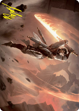 Make Your Mark Art Card (Gold-Stamped Signature) [Strixhaven: School of Mages Art Series] MTG Single Magic: The Gathering  | Multizone: Comics And Games