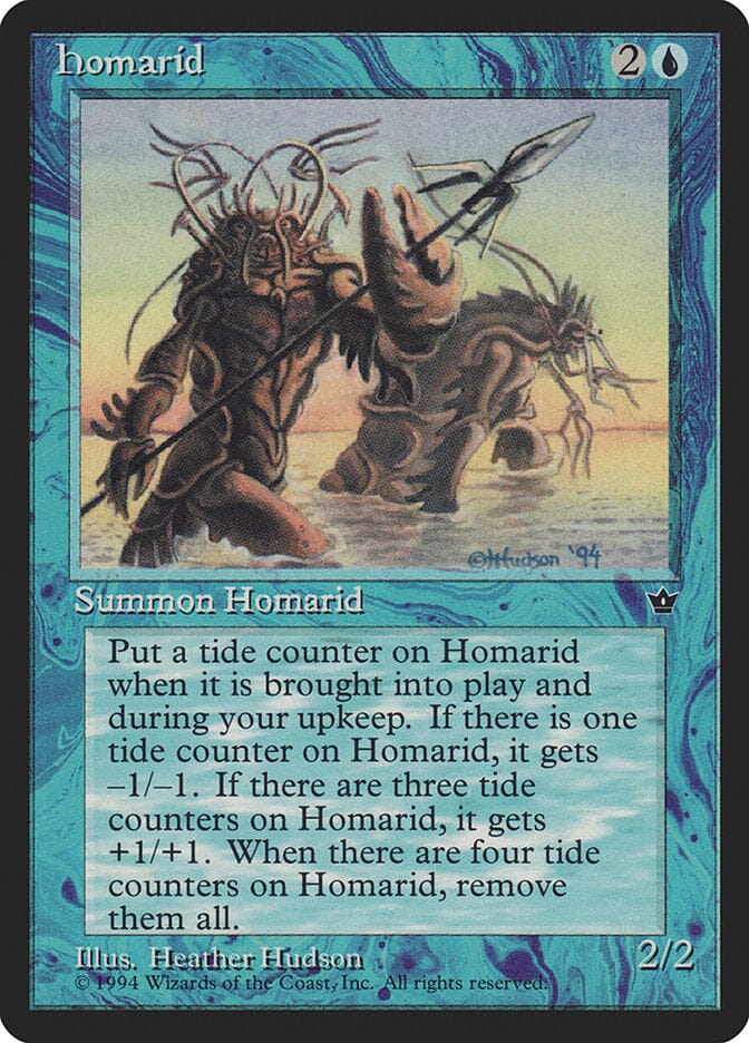 Homarid (Heather Hudson) [Fallen Empires] MTG Single Magic: The Gathering  | Multizone: Comics And Games
