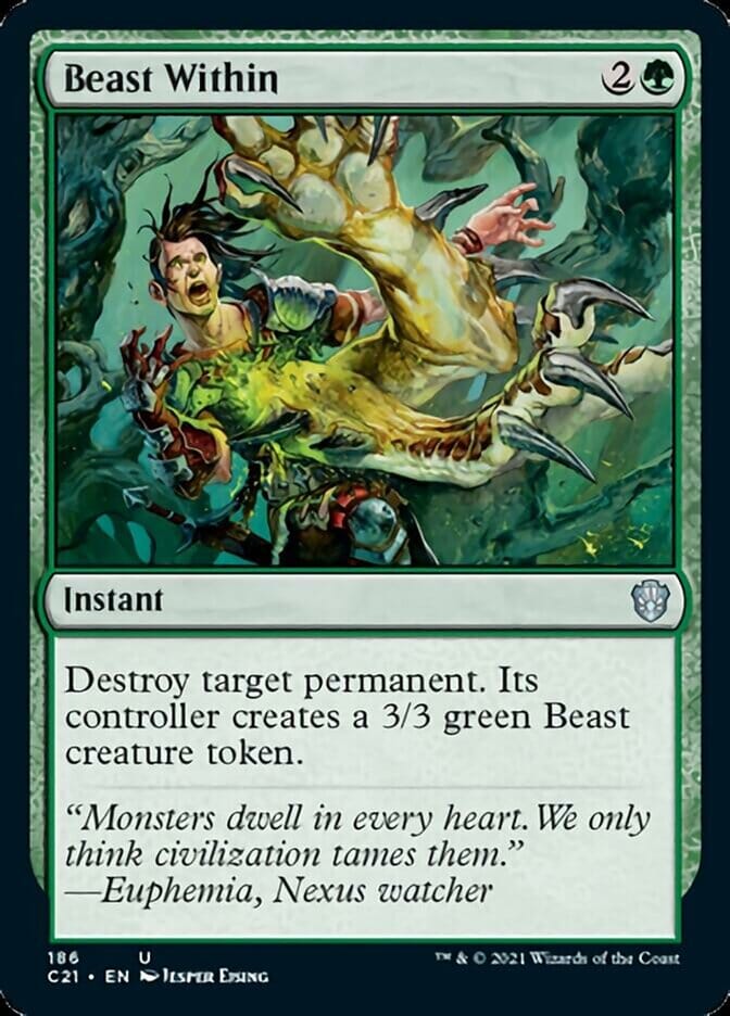 Beast Within [Commander 2021] MTG Single Magic: The Gathering  | Multizone: Comics And Games