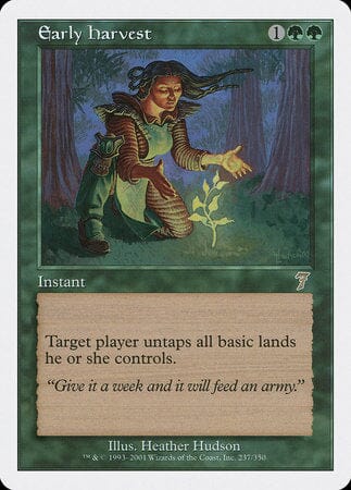 Early Harvest [Seventh Edition] MTG Single Magic: The Gathering  | Multizone: Comics And Games