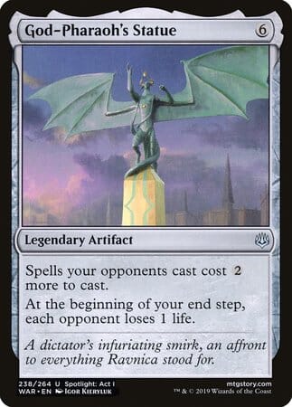 God-Pharaoh's Statue [War of the Spark] MTG Single Magic: The Gathering  | Multizone: Comics And Games