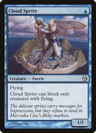 Cloud Sprite [Duels of the Planeswalkers] MTG Single Magic: The Gathering  | Multizone: Comics And Games
