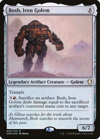 Bosh, Iron Golem [Commander Anthology Volume II] MTG Single Magic: The Gathering  | Multizone: Comics And Games