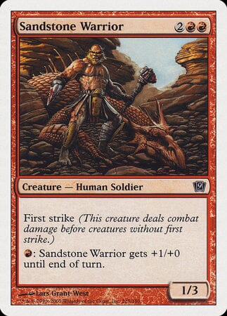Sandstone Warrior [Ninth Edition] MTG Single Magic: The Gathering  | Multizone: Comics And Games