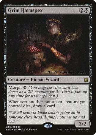 Grim Haruspex [Khans of Tarkir Promos] MTG Single Magic: The Gathering  | Multizone: Comics And Games