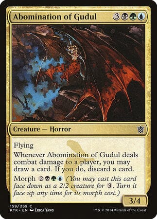 Abomination of Gudul [Khans of Tarkir] MTG Single Magic: The Gathering  | Multizone: Comics And Games