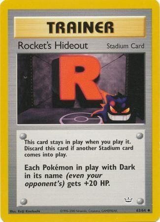 Rocket's Hideout (63/64) [Neo Revelation Unlimited] Pokemon Single Pokémon  | Multizone: Comics And Games