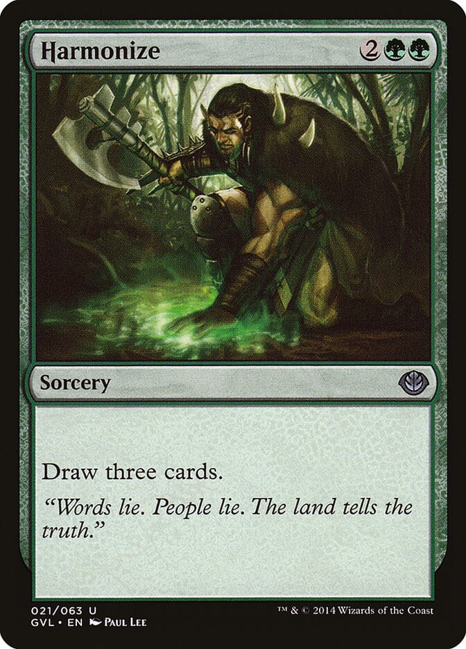 Harmonize (Garruk vs. Liliana) [Duel Decks Anthology] MTG Single Magic: The Gathering  | Multizone: Comics And Games