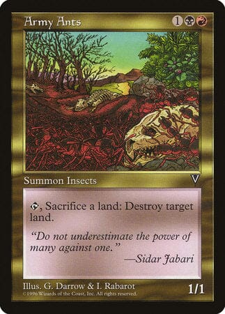 Army Ants [Visions] MTG Single Magic: The Gathering  | Multizone: Comics And Games