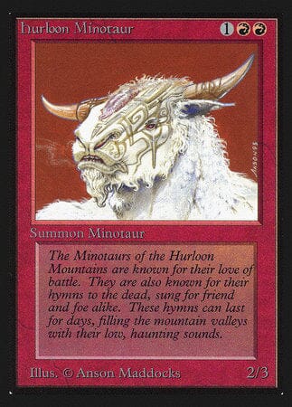 Hurloon Minotaur (CE) [Collectors’ Edition] MTG Single Magic: The Gathering  | Multizone: Comics And Games