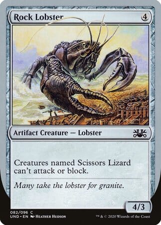 Rock Lobster [Unsanctioned] MTG Single Magic: The Gathering  | Multizone: Comics And Games