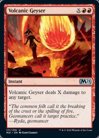 Volcanic Geyser [Core Set 2021] MTG Single Magic: The Gathering  | Multizone: Comics And Games