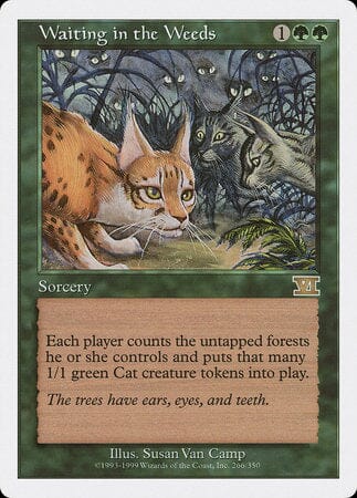 Waiting in the Weeds [Classic Sixth Edition] MTG Single Magic: The Gathering  | Multizone: Comics And Games