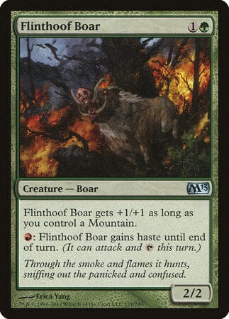 Flinthoof Boar [Magic 2013] MTG Single Magic: The Gathering  | Multizone: Comics And Games