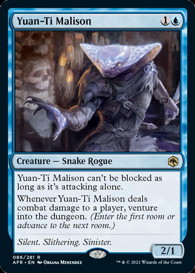 Yuan-Ti Malison [Dungeons & Dragons: Adventures in the Forgotten Realms] MTG Single Magic: The Gathering  | Multizone: Comics And Games
