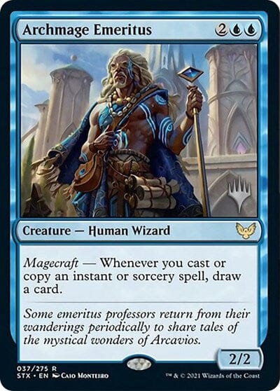 Archmage Emeritus (Promo Pack) [Strixhaven: School of Mages Promos] MTG Single Magic: The Gathering  | Multizone: Comics And Games