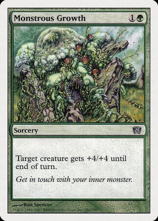 Monstrous Growth [Eighth Edition] MTG Single Magic: The Gathering  | Multizone: Comics And Games