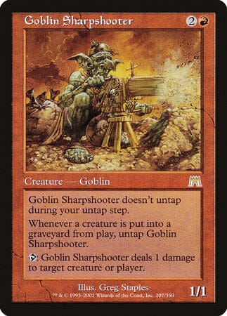 Goblin Sharpshooter [Onslaught] MTG Single Magic: The Gathering  | Multizone: Comics And Games