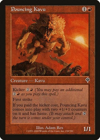 Pouncing Kavu [Invasion] MTG Single Magic: The Gathering  | Multizone: Comics And Games