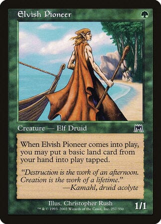 Elvish Pioneer [Onslaught] MTG Single Magic: The Gathering  | Multizone: Comics And Games