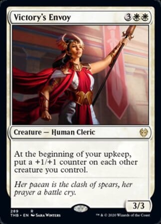 Victory's Envoy [Theros Beyond Death] MTG Single Magic: The Gathering  | Multizone: Comics And Games