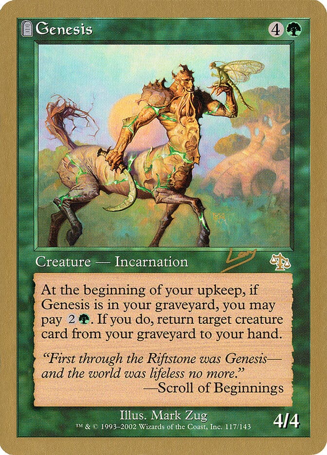 Genesis (Raphael Levy) [World Championship Decks 2002] MTG Single Magic: The Gathering  | Multizone: Comics And Games