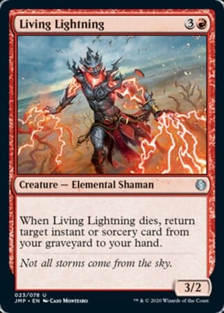 Living Lightning [Jumpstart] MTG Single Magic: The Gathering  | Multizone: Comics And Games