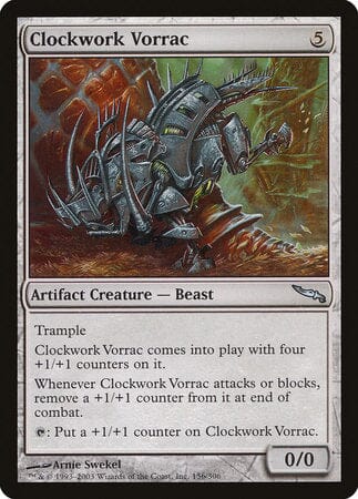Clockwork Vorrac [Mirrodin] MTG Single Magic: The Gathering  | Multizone: Comics And Games