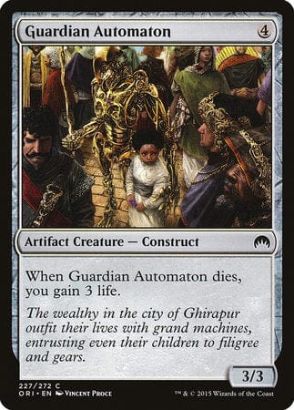 Guardian Automaton [Magic Origins] MTG Single Magic: The Gathering  | Multizone: Comics And Games