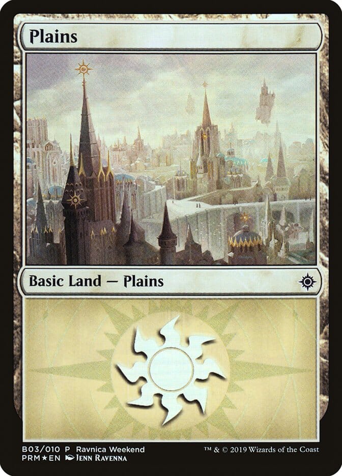 Plains (B03) [Ravnica Allegiance Guild Kit] MTG Single Magic: The Gathering  | Multizone: Comics And Games
