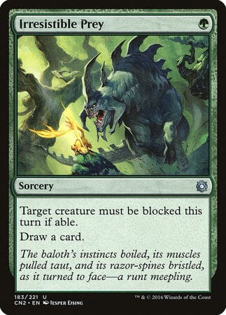 Irresistible Prey [Conspiracy: Take the Crown] MTG Single Magic: The Gathering  | Multizone: Comics And Games