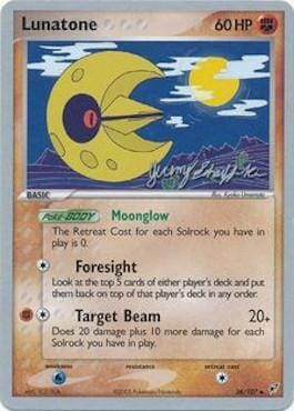 Lunatone (36/107) (Rambolt - Jeremy Scharff-Kim) [World Championships 2007] Pokemon Single Pokémon  | Multizone: Comics And Games