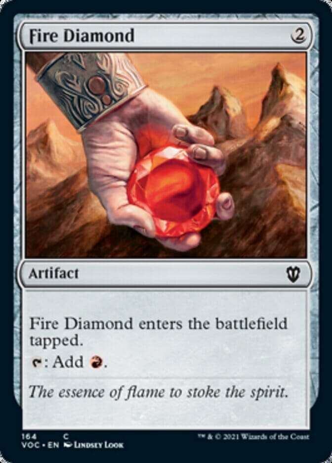 Fire Diamond [Innistrad: Crimson Vow Commander] MTG Single Magic: The Gathering  | Multizone: Comics And Games