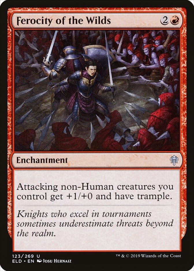 Ferocity of the Wilds [Throne of Eldraine] MTG Single Magic: The Gathering  | Multizone: Comics And Games