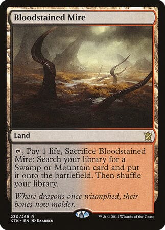 Bloodstained Mire [Khans of Tarkir] MTG Single Magic: The Gathering  | Multizone: Comics And Games