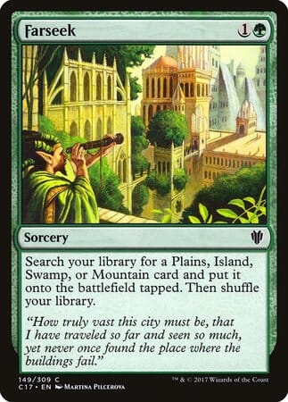 Farseek [Commander 2017] MTG Single Magic: The Gathering  | Multizone: Comics And Games