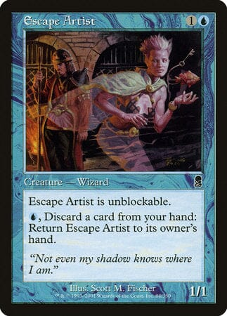 Escape Artist [Odyssey] MTG Single Magic: The Gathering  | Multizone: Comics And Games