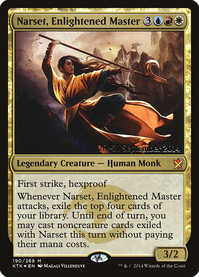 Narset, Enlightened Master  [Khans of Tarkir Prerelease Promos] | Multizone: Comics And Games