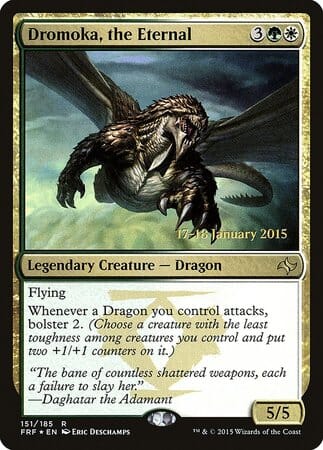 Dromoka, the Eternal [Fate Reforged Promos] MTG Single Magic: The Gathering  | Multizone: Comics And Games