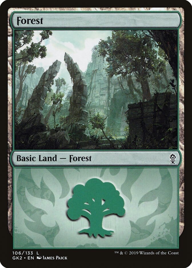 Forest (106) [Ravnica Allegiance Guild Kit] MTG Single Magic: The Gathering  | Multizone: Comics And Games