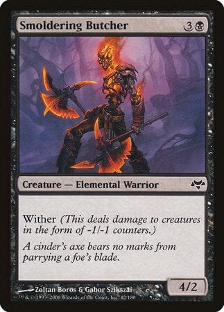 Smoldering Butcher [Eventide] MTG Single Magic: The Gathering  | Multizone: Comics And Games