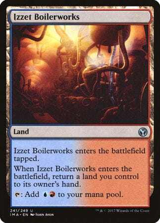 Izzet Boilerworks [Iconic Masters] MTG Single Magic: The Gathering  | Multizone: Comics And Games