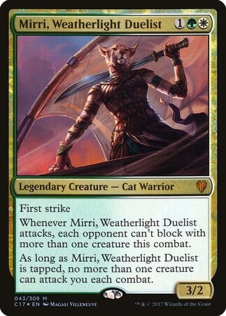Mirri, Weatherlight Duelist [Commander 2017] MTG Single Magic: The Gathering  | Multizone: Comics And Games
