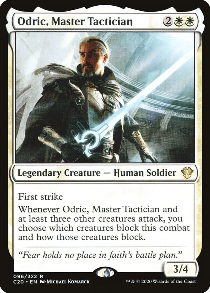 Odric, Master Tactician [Commander 2020] MTG Single Magic: The Gathering  | Multizone: Comics And Games