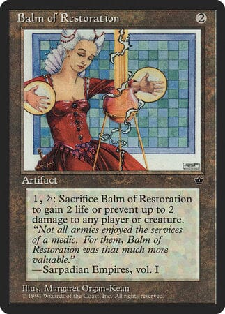 Balm of Restoration [Fallen Empires] MTG Single Magic: The Gathering  | Multizone: Comics And Games