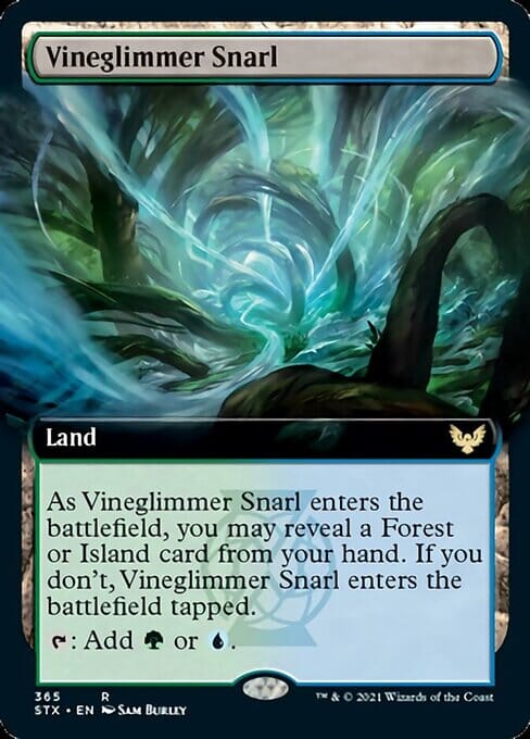 Vineglimmer Snarl (Extended) [Strixhaven: School of Mages] MTG Single Magic: The Gathering  | Multizone: Comics And Games