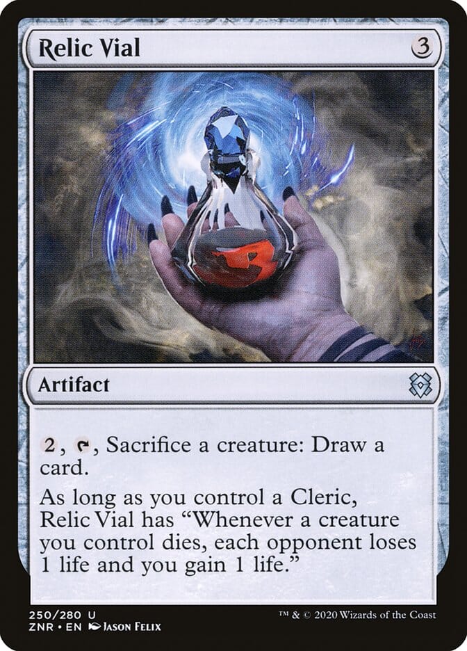 Relic Vial [Zendikar Rising] MTG Single Magic: The Gathering  | Multizone: Comics And Games