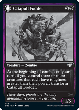 Catapult Fodder // Catapult Captain [Innistrad: Double Feature] MTG Single Magic: The Gathering  | Multizone: Comics And Games
